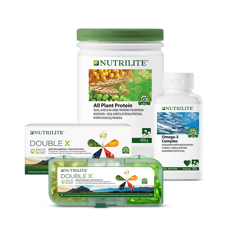 Nutrilite™ Foundational Trio su Nutrilite™ Double X™ 2 Nutrilite™ Foundational Trio su Nutrilite™ Double X™