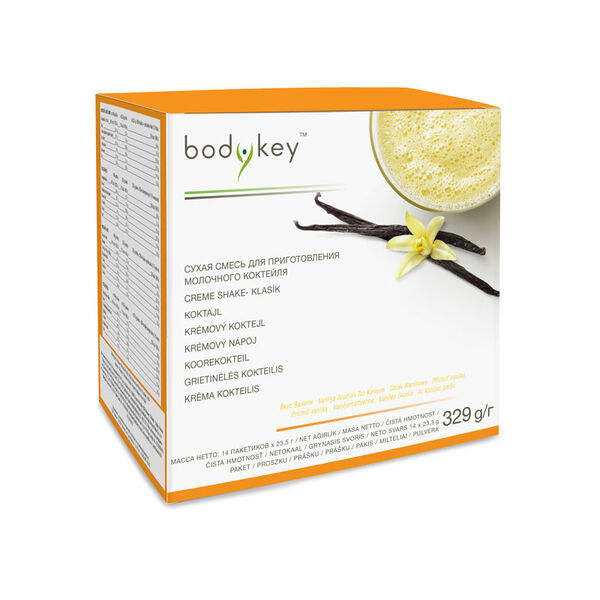 Кремовый микс со вкусом ванили, сбалансированное содержание питательных веществ Bodykey™