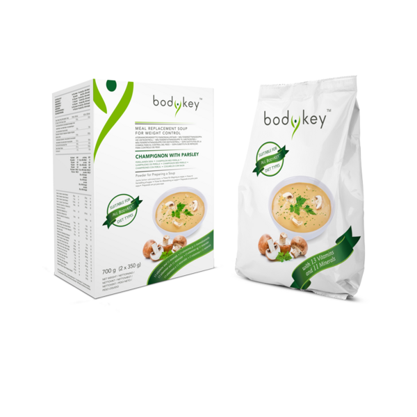 Суп из шампиньонов с петрушкой, заменяющий прием пищи Bodykey by Nutrilite™